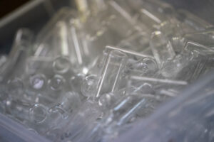 beakers in a box