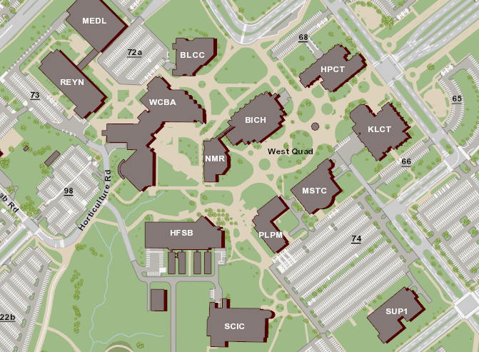 map of Texas A&M University Campus