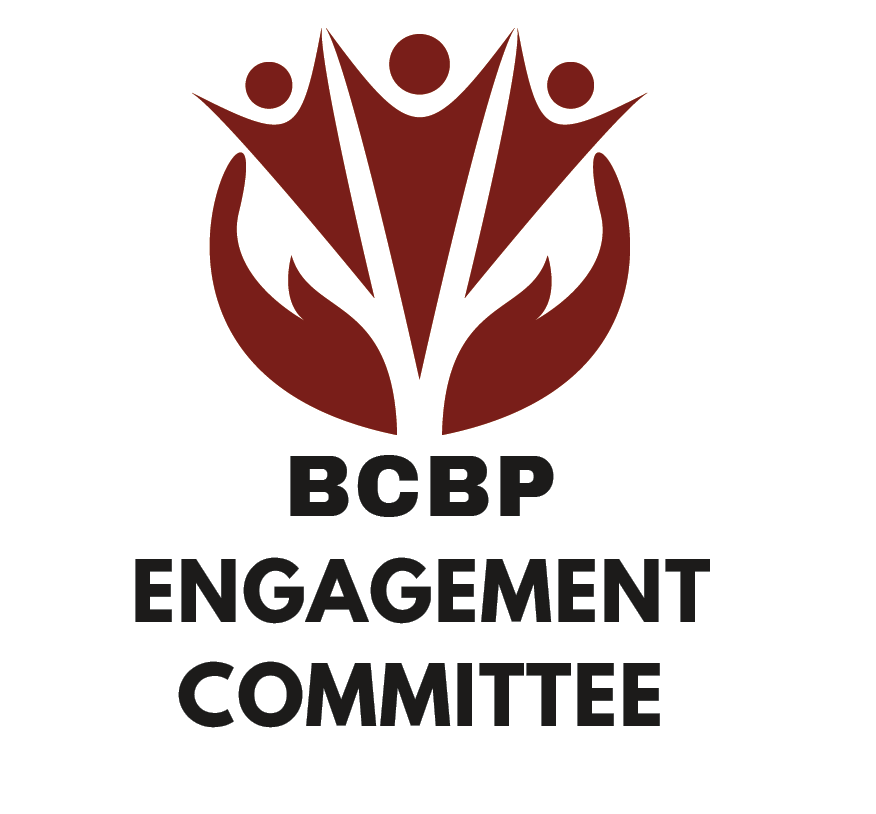 Logo for the BCBP Engagement Committee. 